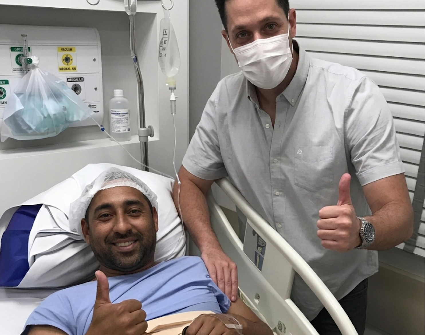 Cirurgia no Ex-jogador de vol&ecirc;i Serginho