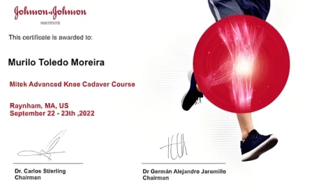 Dr. Murilo participa do Curso Avançado de Artroscopia do Joelho em Raynham MA- USA