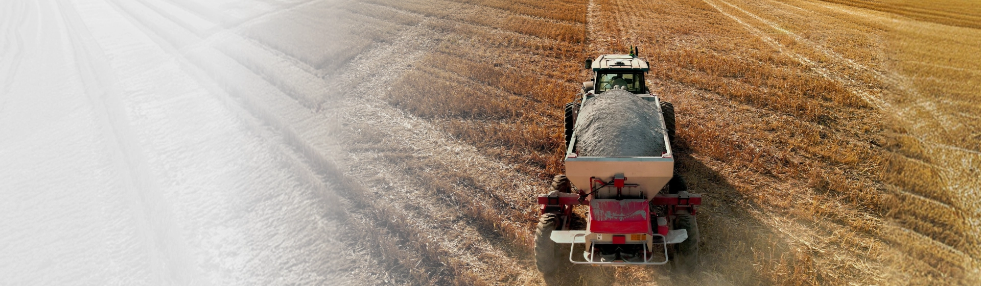 Distribuidor de fertilizantes Precisa 8m&sup3;com maior capacidade e efici&ecirc;ncia