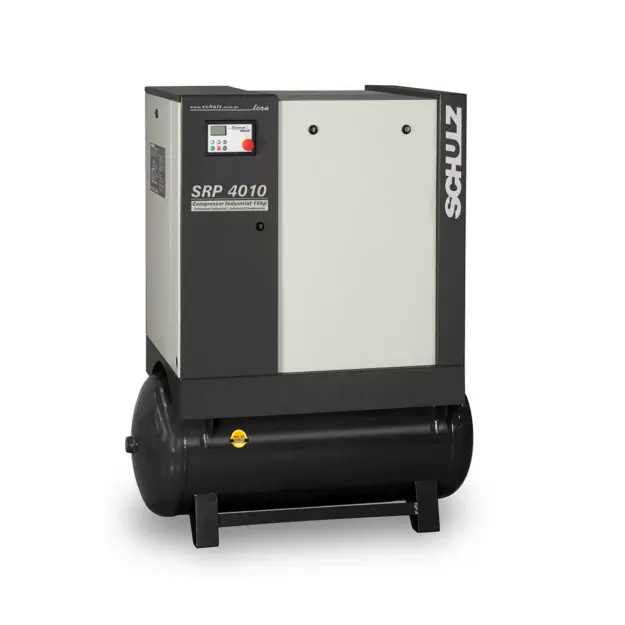 Compressor de Ar de Parafuso SRP-4010 Lean com Reservatório