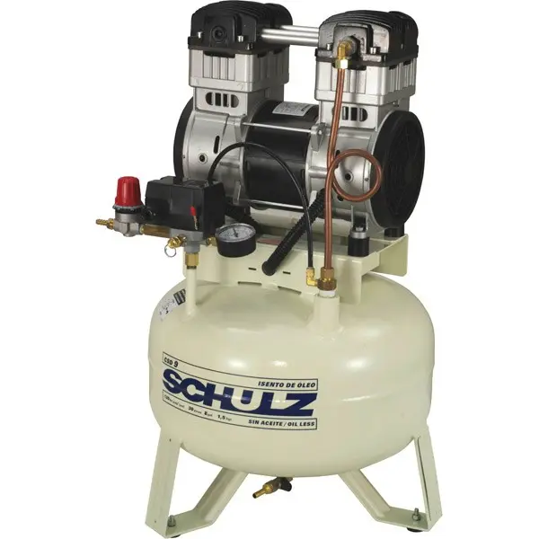 COMPRESSOR DE AR DE PISTÃO ISENTO DE ÓLEO CSD 9 / 30