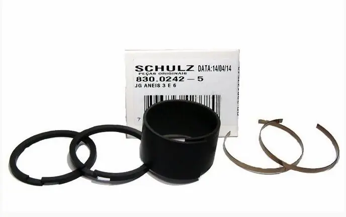 KIT ANEL DE PISTÃO PARA COMPRESSOR SCHULZ