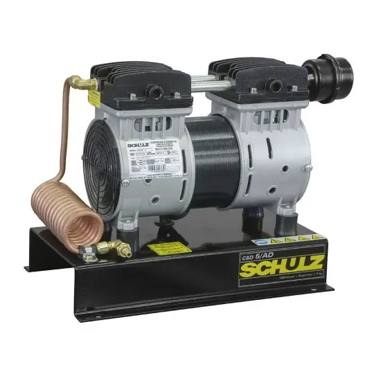 COMPRESSOR DE AR DE PISTÃO ISENTO DE ÓLEO CSD 5 AR DIRETO COM BASE