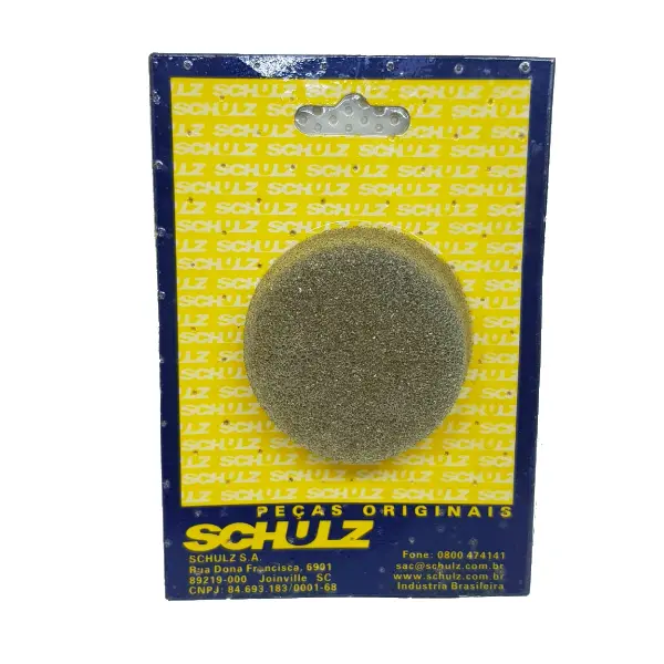 CONJUNTO ESPUMAS FILTRANTES EM POLIURETANO COM 10 PECAS. DIAMETRO 51x20mm SCHULZ - 709....
