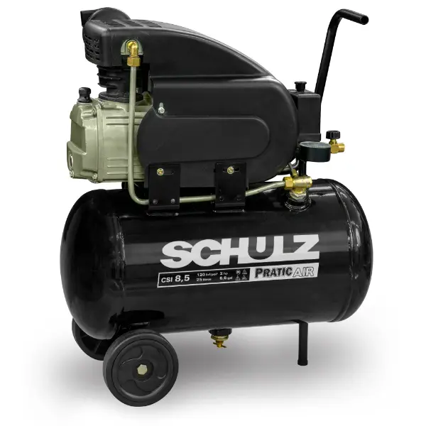 COMPRESSOR DE AR PRATIC AIR CSI 8,5/25L 110V
