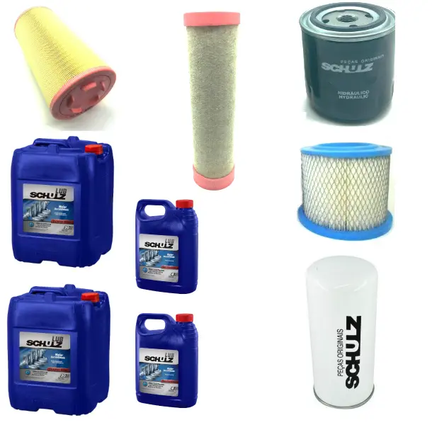 Kit manutenção preventiva para compressor parafuso SRP 4125E