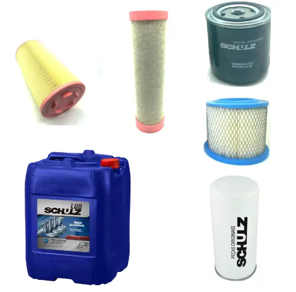 Kit manutenção preventiva para compressor parafuso SRP 4040E