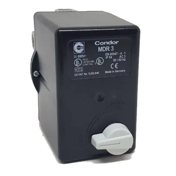 PRESSOSTATO AUTOMATICO C/ALIVIO E CHAVE LIGA/DESL, 4 VIAS1/4 NPT FEMEA 135-175PSIG C/ R...
