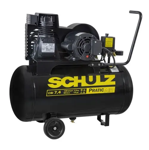 Compressor Pratic Air CSI 7,4/50 com rodas - 921.3550-0