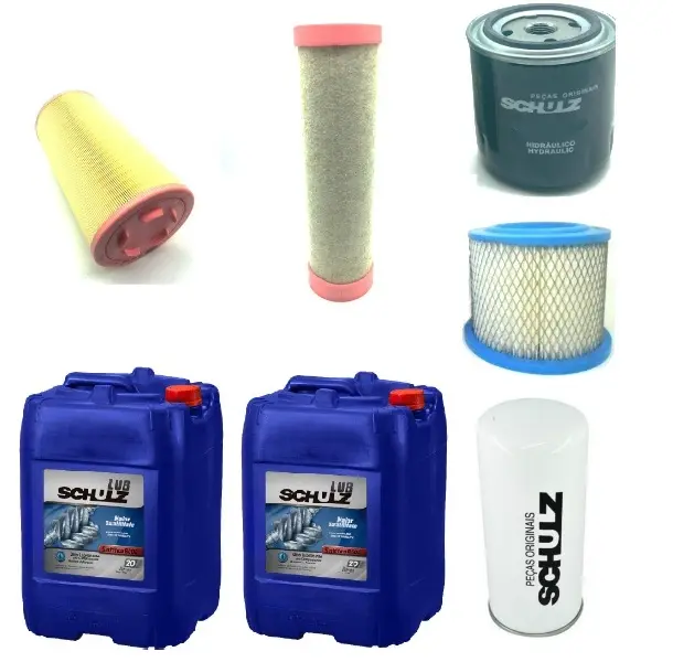 KIT MANUTENÇÃO PREVENTIVA PARA COMPRESSOR PARAFUSO SRP 5075E FLEX