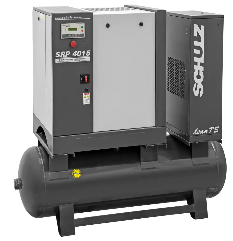 COMPRESSOR PARAFUSO LEAN SCHULZ SRP4015E TOTAL SOLUTION 9BAR 220V